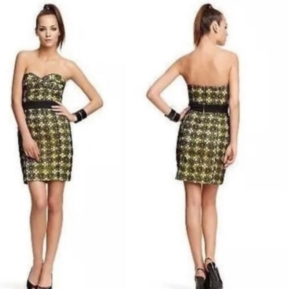 Cynthia Steffe strapless mini dress